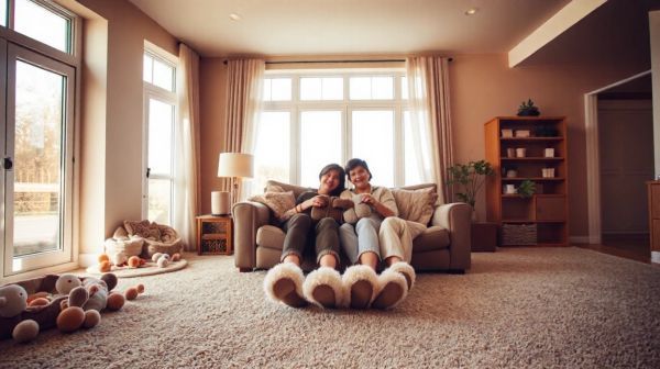 Les meilleurs chaussons familiaux pour un confort optimal